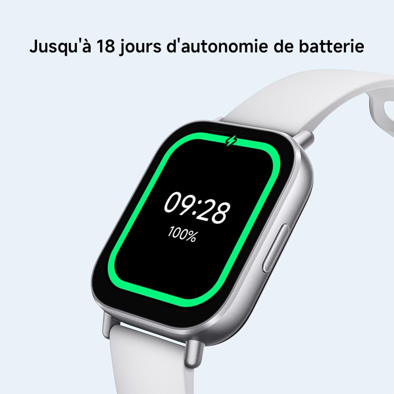 Redmi Watch 5 Active – Montre Connectée Fitness, Écran LCD 2", 18J Autonomie, Appels Bluetooth, 140+ Modes Sport, Suivi Du Sommeil, 5ATM, GPS, Android & Ios, Noir