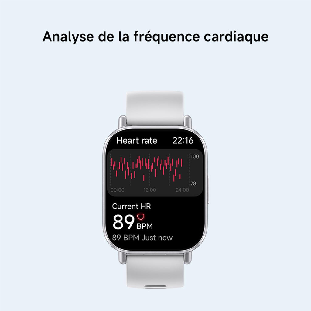 Redmi Watch 5 Active – Montre Connectée Fitness, Écran LCD 2", 18J Autonomie, Appels Bluetooth, 140+ Modes Sport, Suivi Du Sommeil, 5ATM, GPS, Android & Ios, Noir