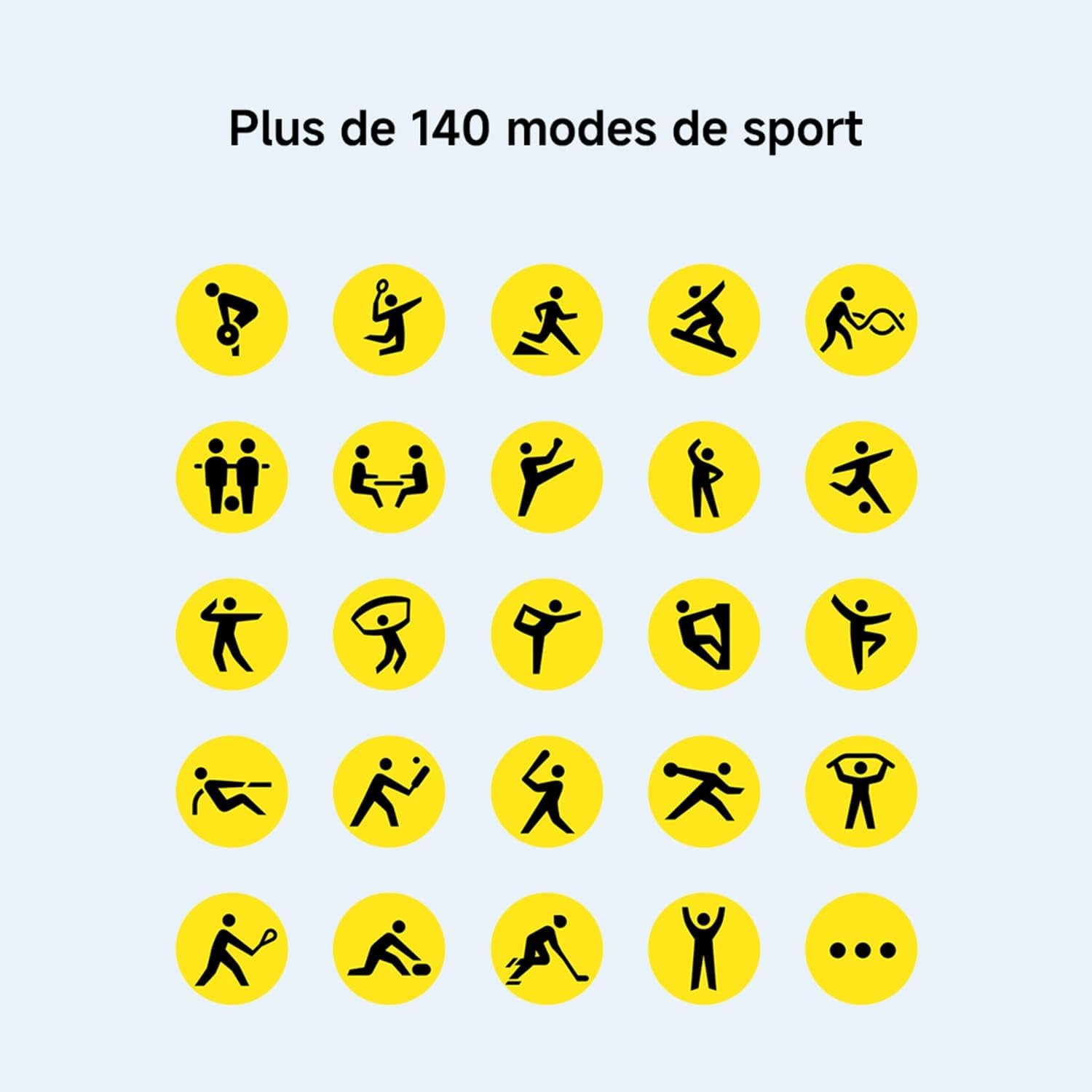 Redmi Watch 5 Active – Montre Connectée Fitness, Écran LCD 2", 18J Autonomie, Appels Bluetooth, 140+ Modes Sport, Suivi Du Sommeil, 5ATM, GPS, Android & Ios, Noir